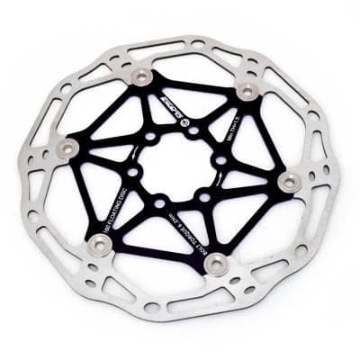 Clarks CFR-02 Floating 6 Bolt Rotor Black 180mm