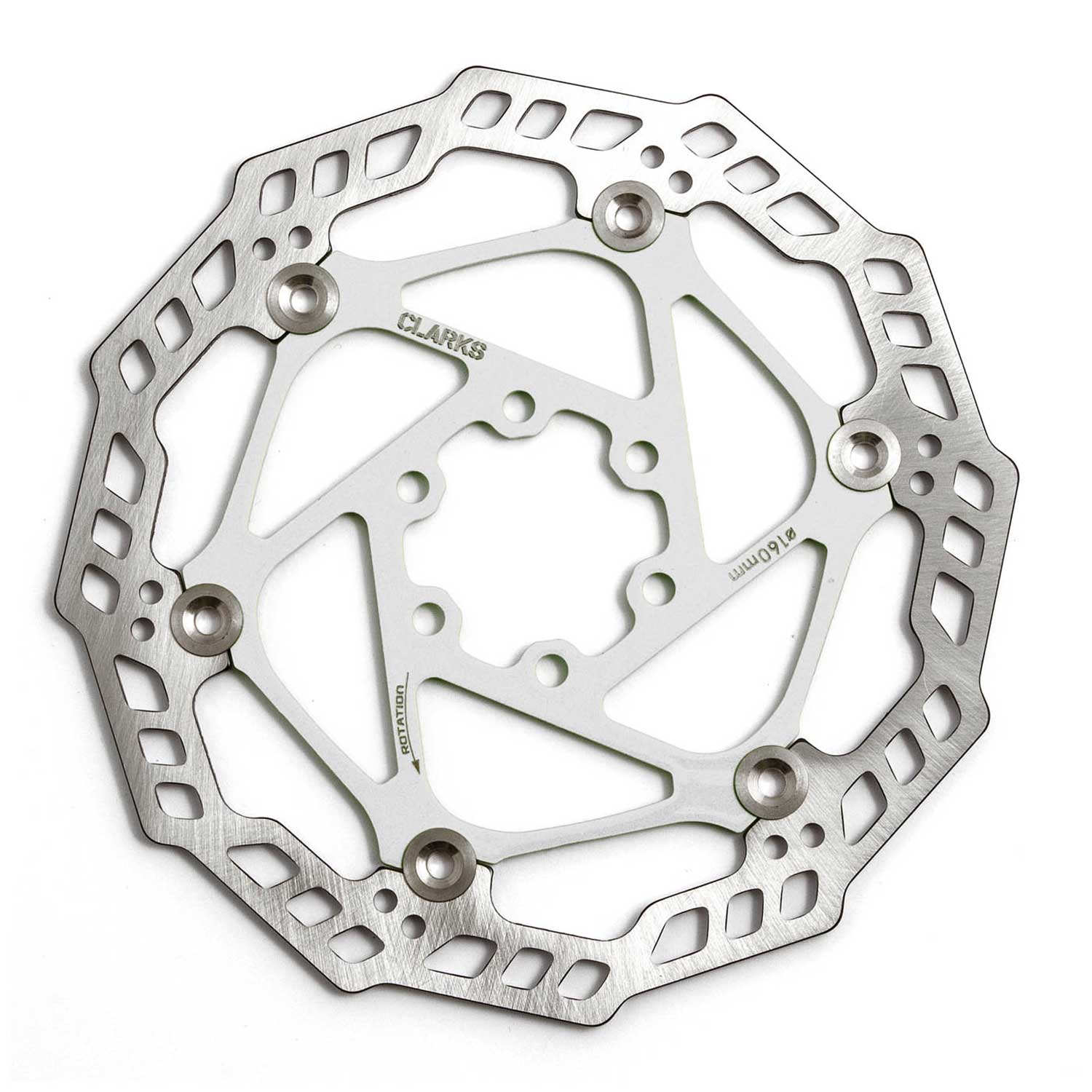 Clarks CFR-09FS Floating Rotor with Wht S/S Carrier