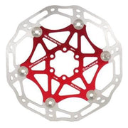 Clarks Floating Rotor 180mm Red 6-Bolt