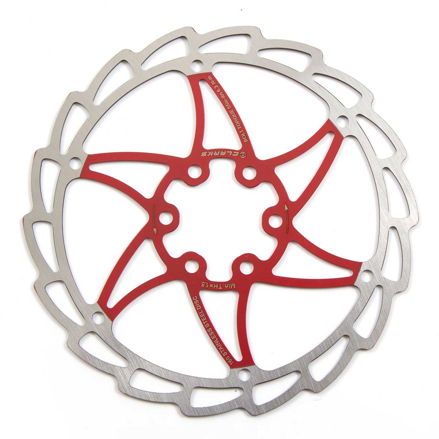 clarks-cd-06-single-piece-180mm-solid-rotor-red