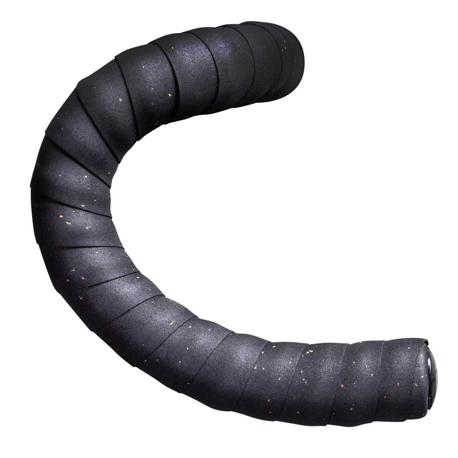 clarks-cork-bartape-with-end-plugs-smooth-black