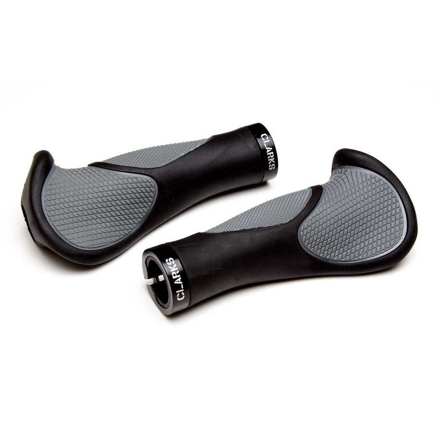 Clarks 2 Tone Rubber Ergo Grip Blk/Grey with Palm Support