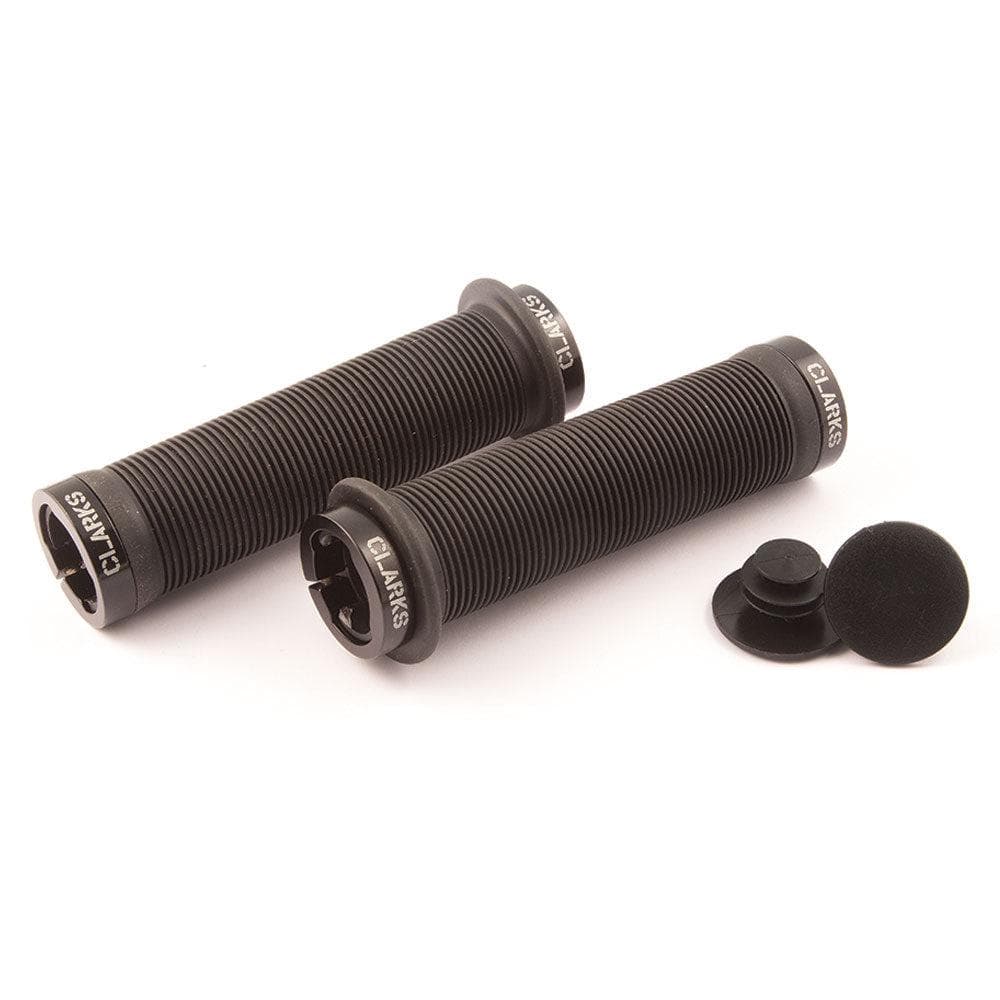 Clarks Black Small Flanged Micro Ridge Lock on Grips