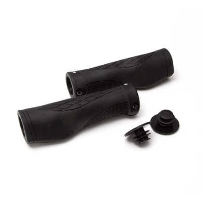 Clarks Lock-On/Open End Grip 130mm Blk Pair