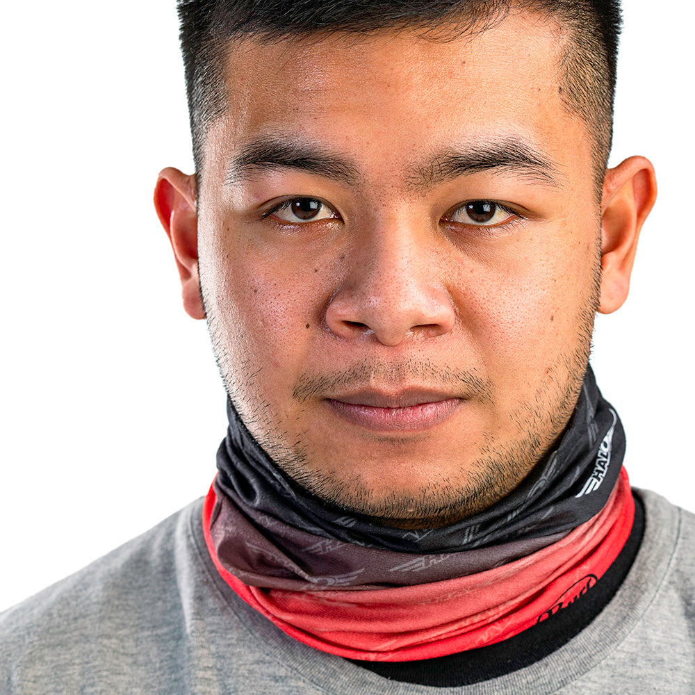 Halo Buff X Halo Neck Warmer Red One Size