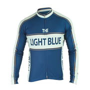 Light Blue Sport Classic Long Sleeve Jersey Blue XL