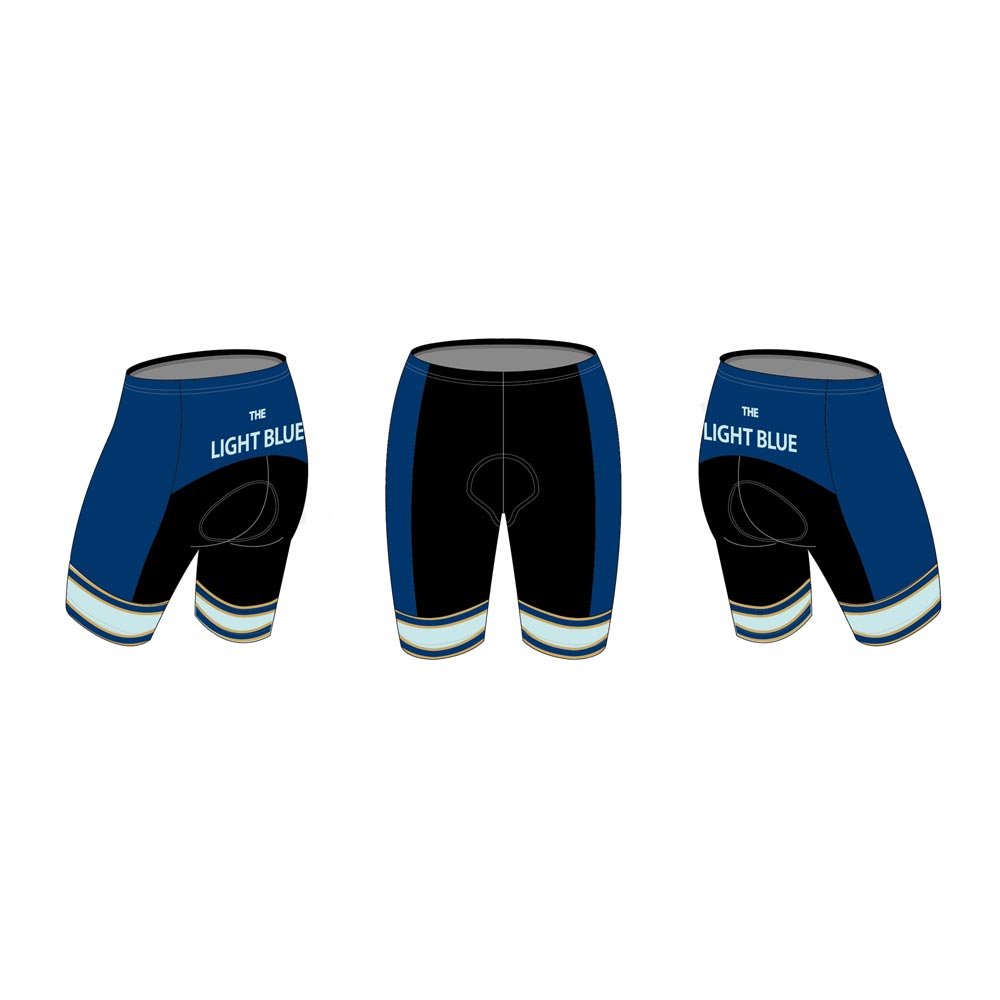 Light Blue Sport Lycra Shorts Blue Sm
