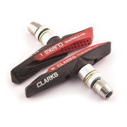 Clarks MTB Elite 72mm Aqua Gd 2-Contour V-Brake Blocks Pr