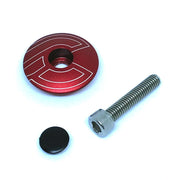 cinelli-top-cap-w/bolt-&-cap-red