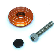 cinelli-top-cap-w/bolt-&-cap-orange
