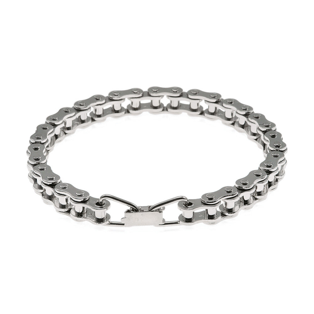 Connex Biker Bracelet Nickel Large
