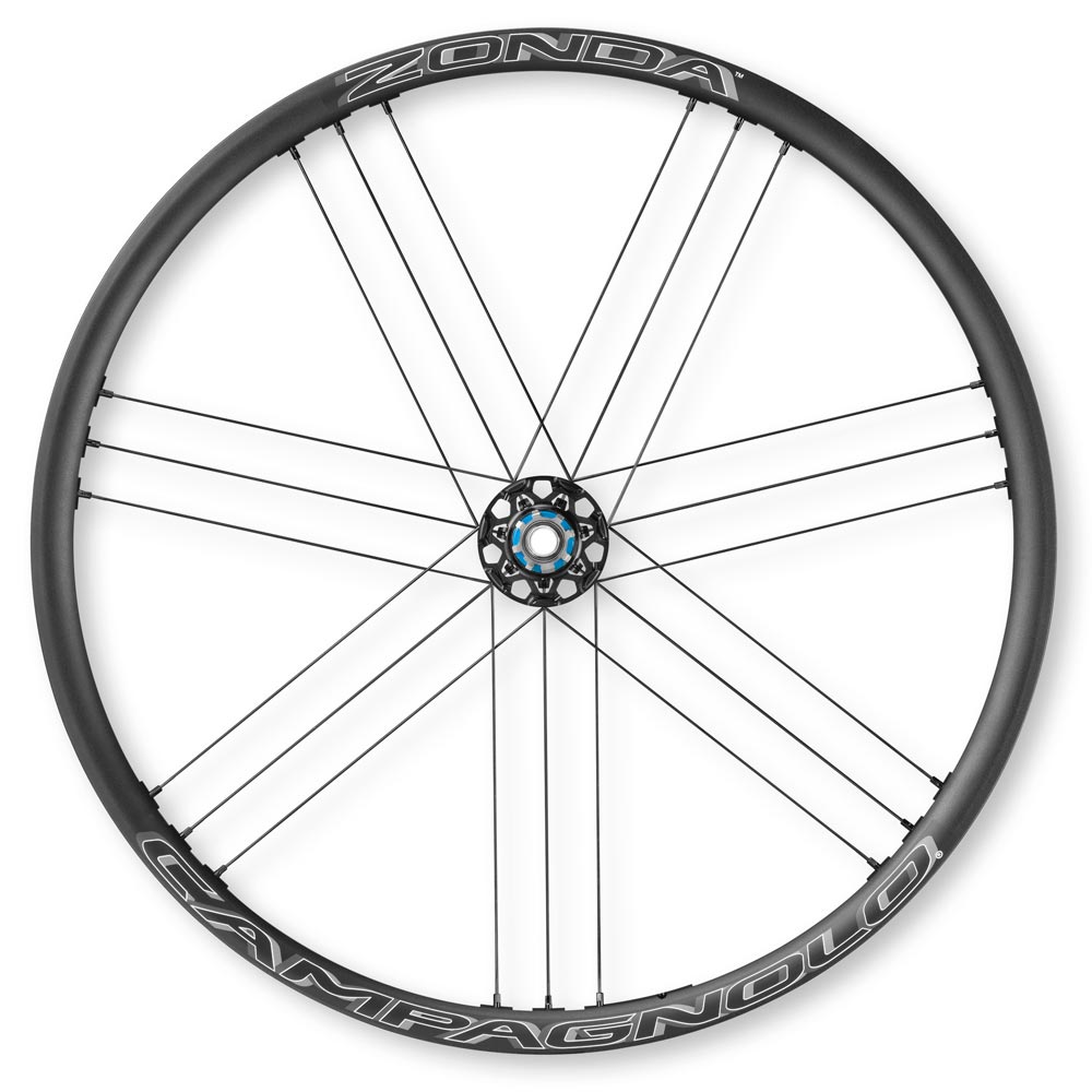 Campagnolo Zonda C17 Disc Brake Wheels - Sh11 - Black Bolt-Thru