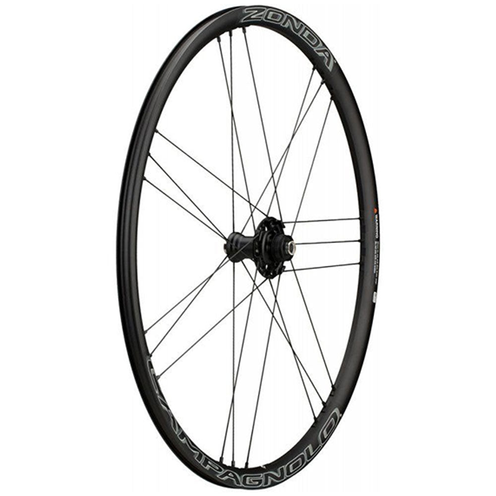 Campagnolo Zonda C17 Disc Brake Wheels - Sh11 - Black Bolt-Thru