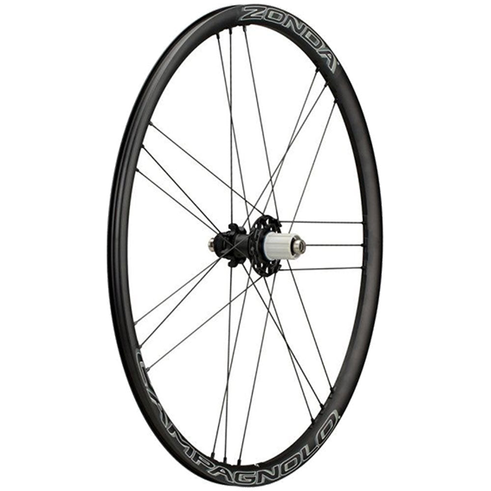Campagnolo Zonda C17 Disc Brake Wheels - Sh11 - Black Bolt-Thru