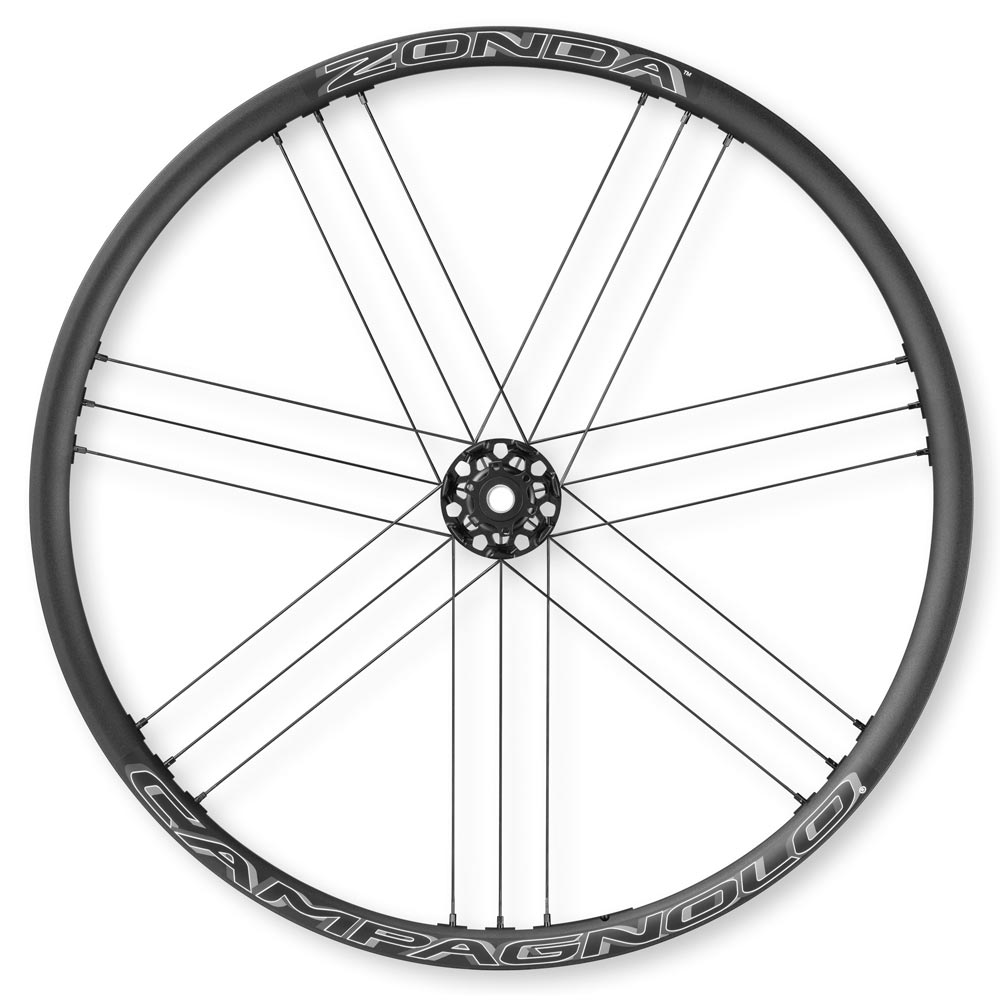 Campagnolo Zonda C17 Disc Brake Wheels - Sh11 - Black Bolt-Thru