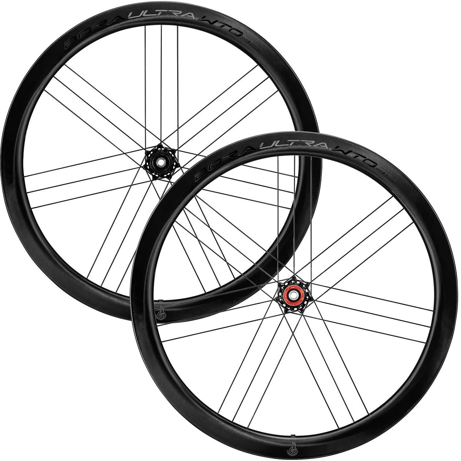 Campagnolo Bora Ultra WTO 45 Blk Chrome N3W Pair