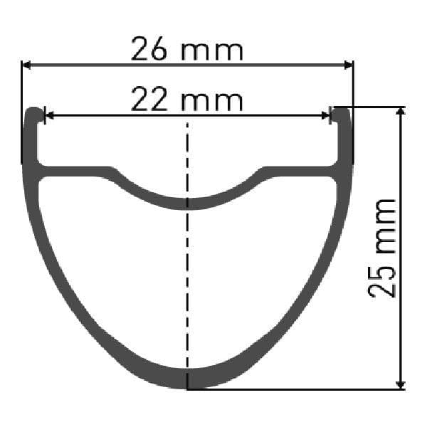 DT Swiss RR 481 DB SBWT 24 hole Presta-drilled disc brake black - 29 / 700c