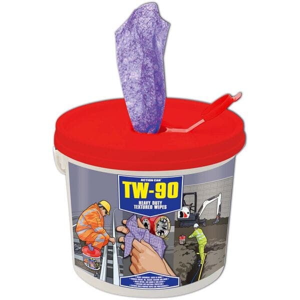 SmartWasher TW-90 Heavy Duty Hand Wipes