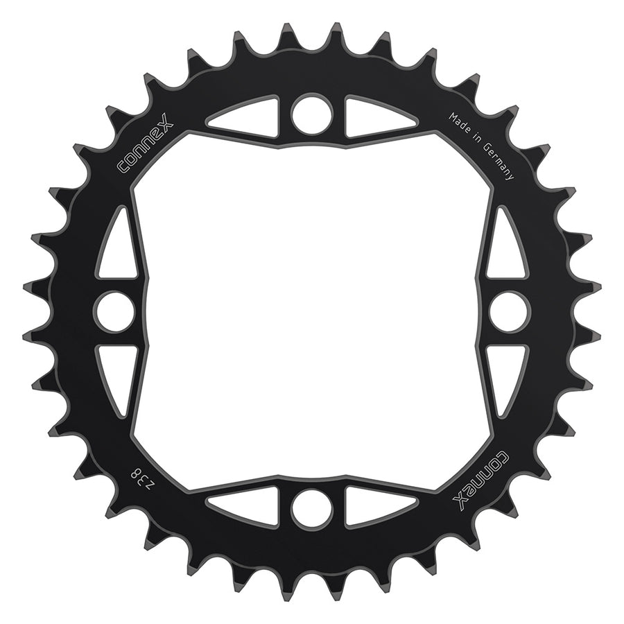 Connex Chain Ring Narrow Wide Black 38T
