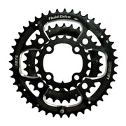 SunRace CRMXO Chainrings Black