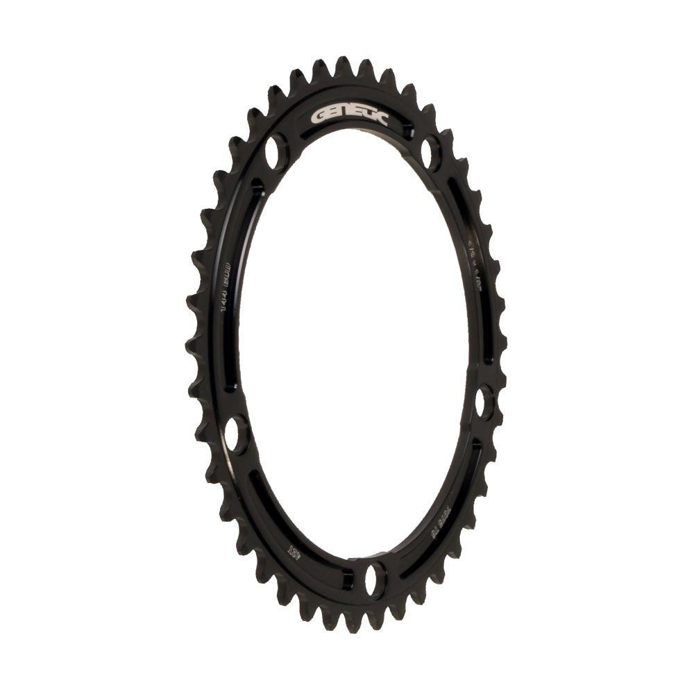 Genetic Tibia Track Chainrings Black