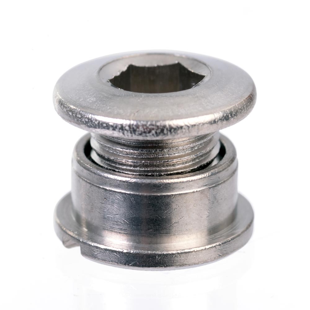 ID Stainless Chainring Bolts Silver 6.5mm