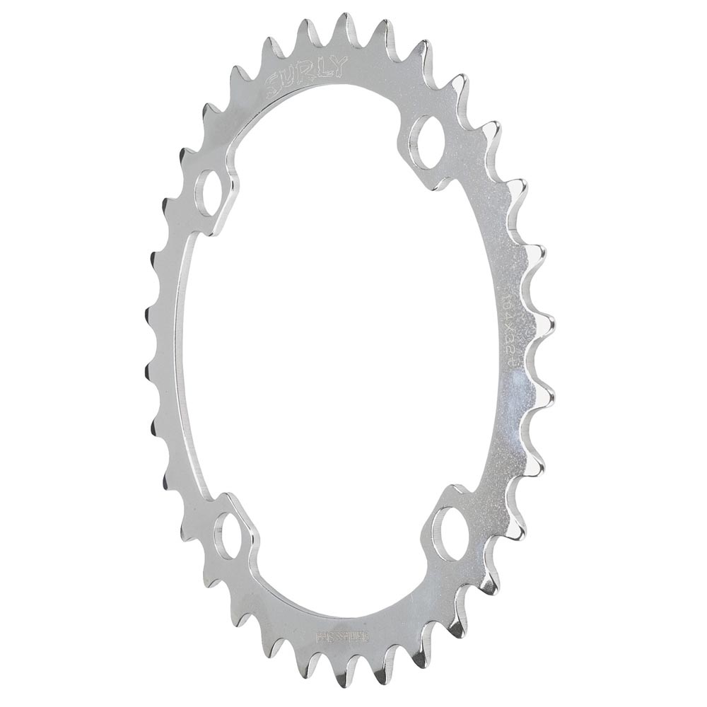 Surly - Parts Stainless Rings 4arm Silver