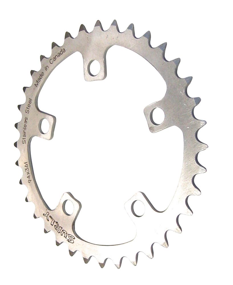 Surly - Parts Stainless Rings 5arm 94BCD Silver