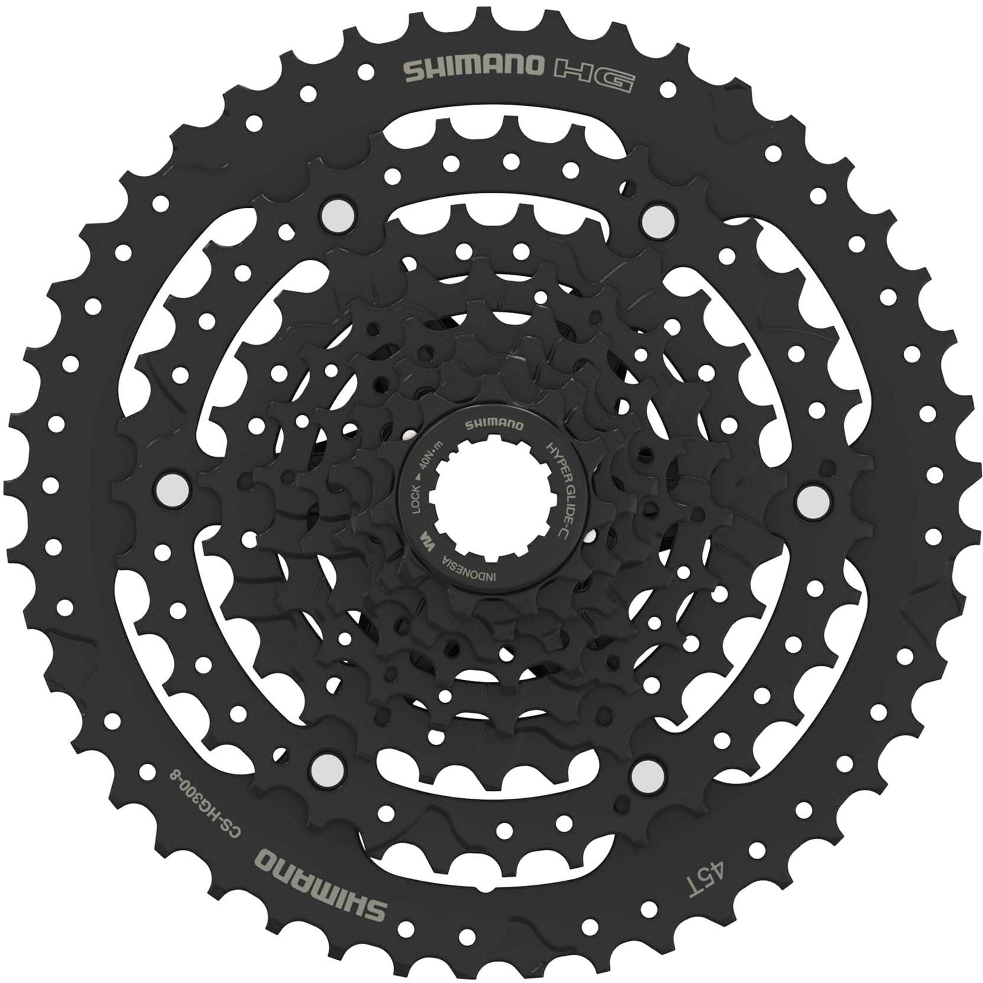 Shimano ESSA CS-HG300 8-speed cassette, 11 - 45T