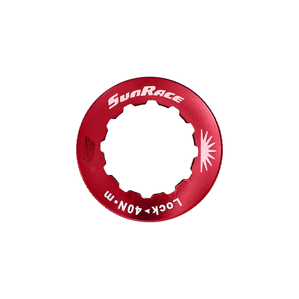 SunRace Cassette Lockring 11T Red