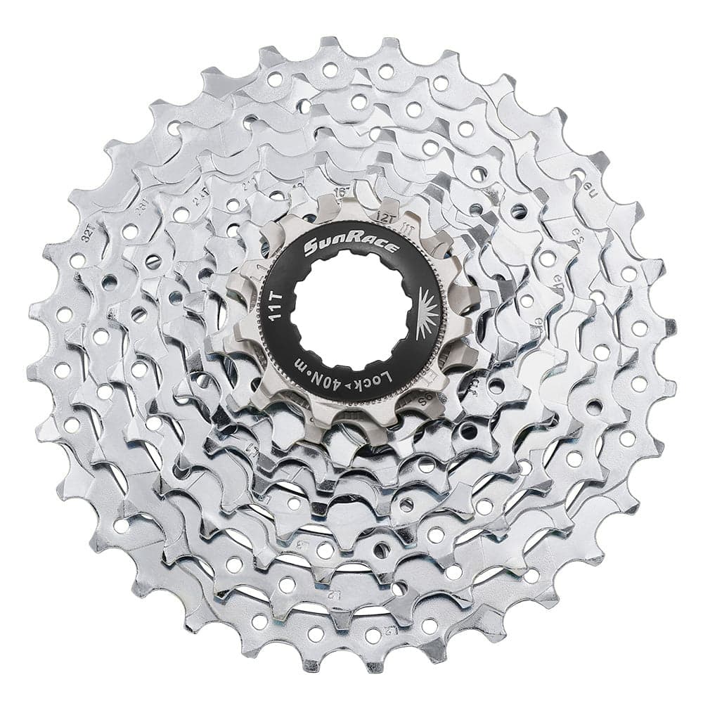 SunRace CSM90 9-speed Cassette  Silver 9spd