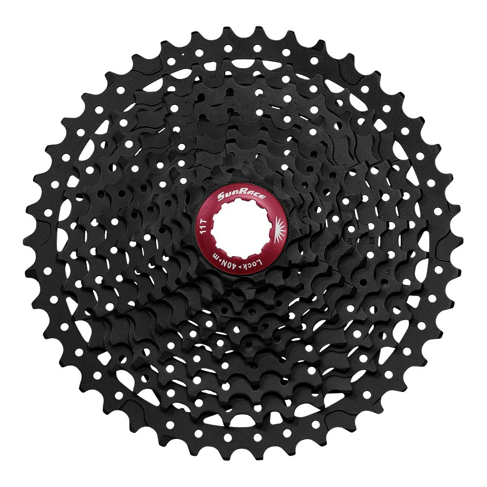 SunRace MX3 Cassette BlackChrome 10spd