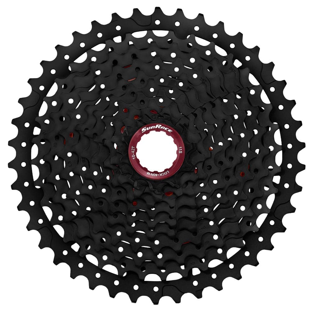SunRace MX8 11 Speed Cassette BlackChrome 11spd