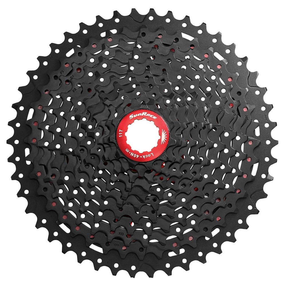 SunRace MX8 11 Speed Cassette BlackChrome 11spd