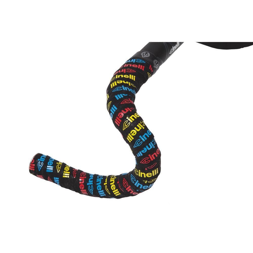 Cinelli Logo Velvet Blue/Red/Yel Tape