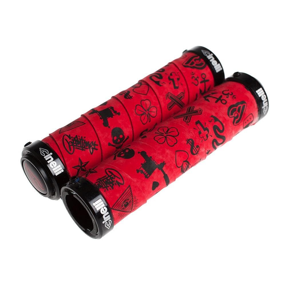 cinelli-mike-giant-art-grips-red