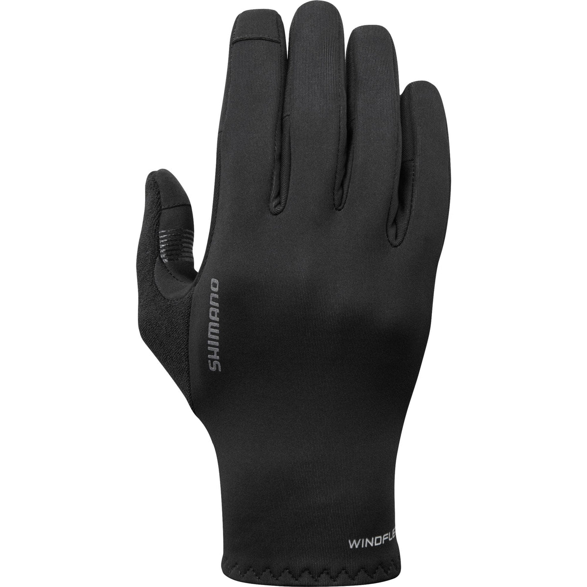 Shimano Clothing Unisex, Windflex Race Gloves, Black