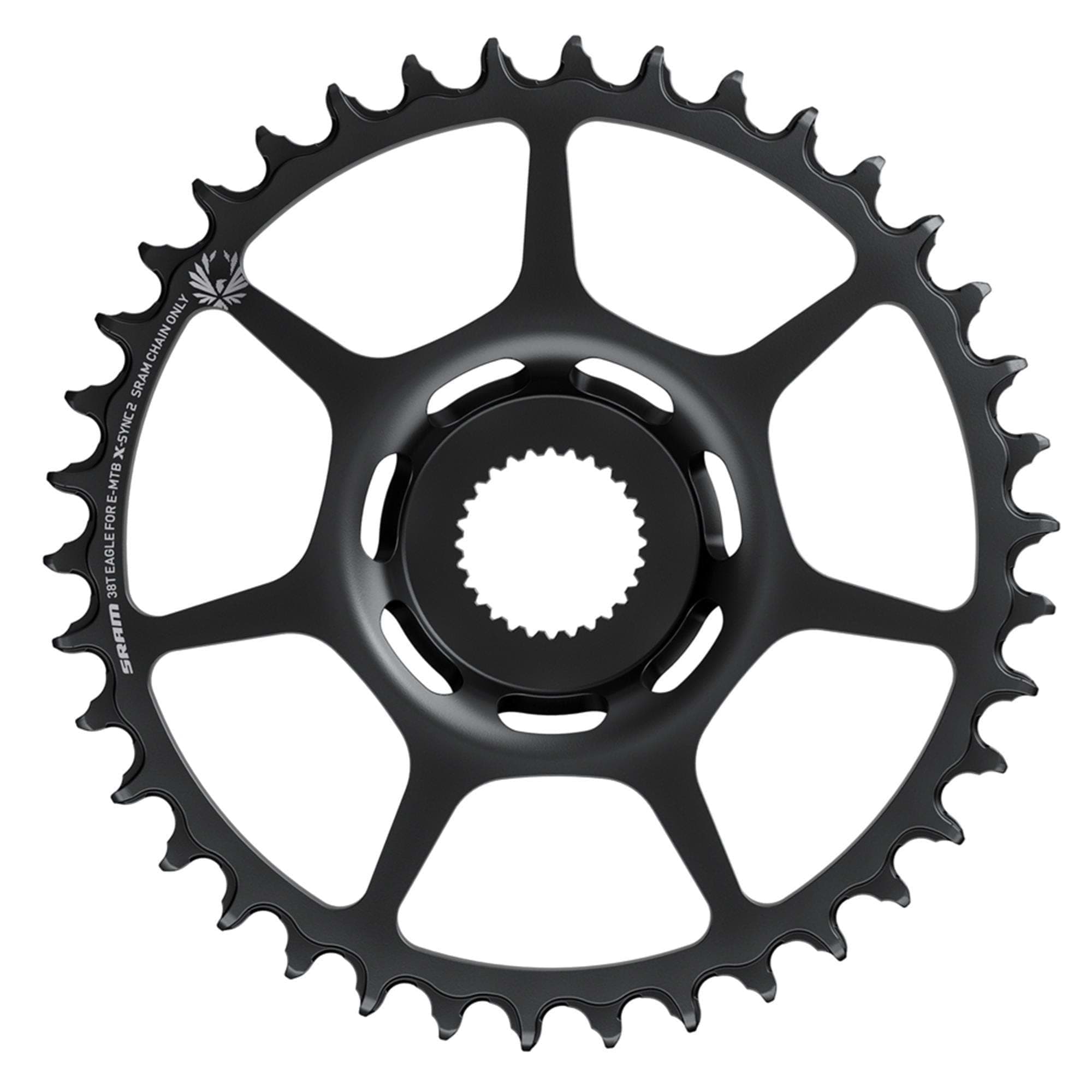 Sram Chain Ring X-Sync 2 Eagle Bosch Direct Mount: Black