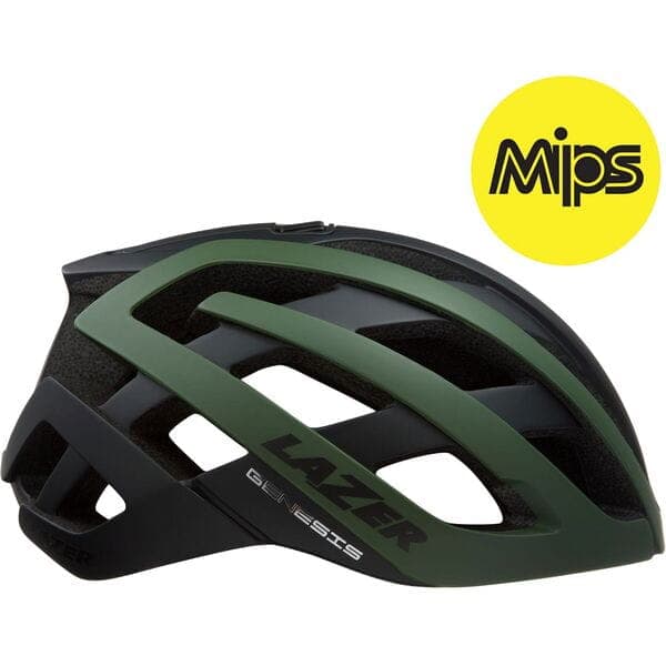 Lazer Genesis MIPS Helmet; Matt Green; Medium