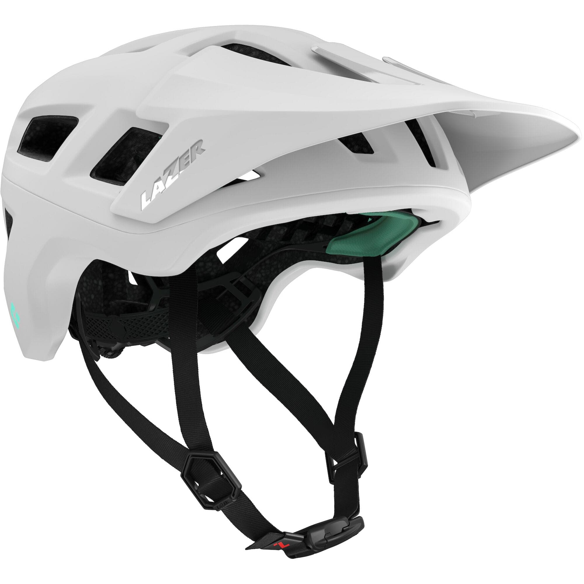 Lazer Coyote KinetiCore Helmet; Matt Full White; Medium
