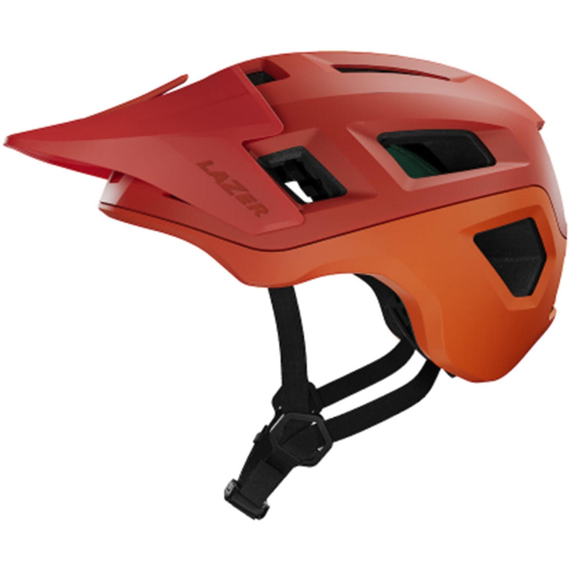 Lazer Coyote KinetiCore Helmet; Matt Rust Orange; Medium