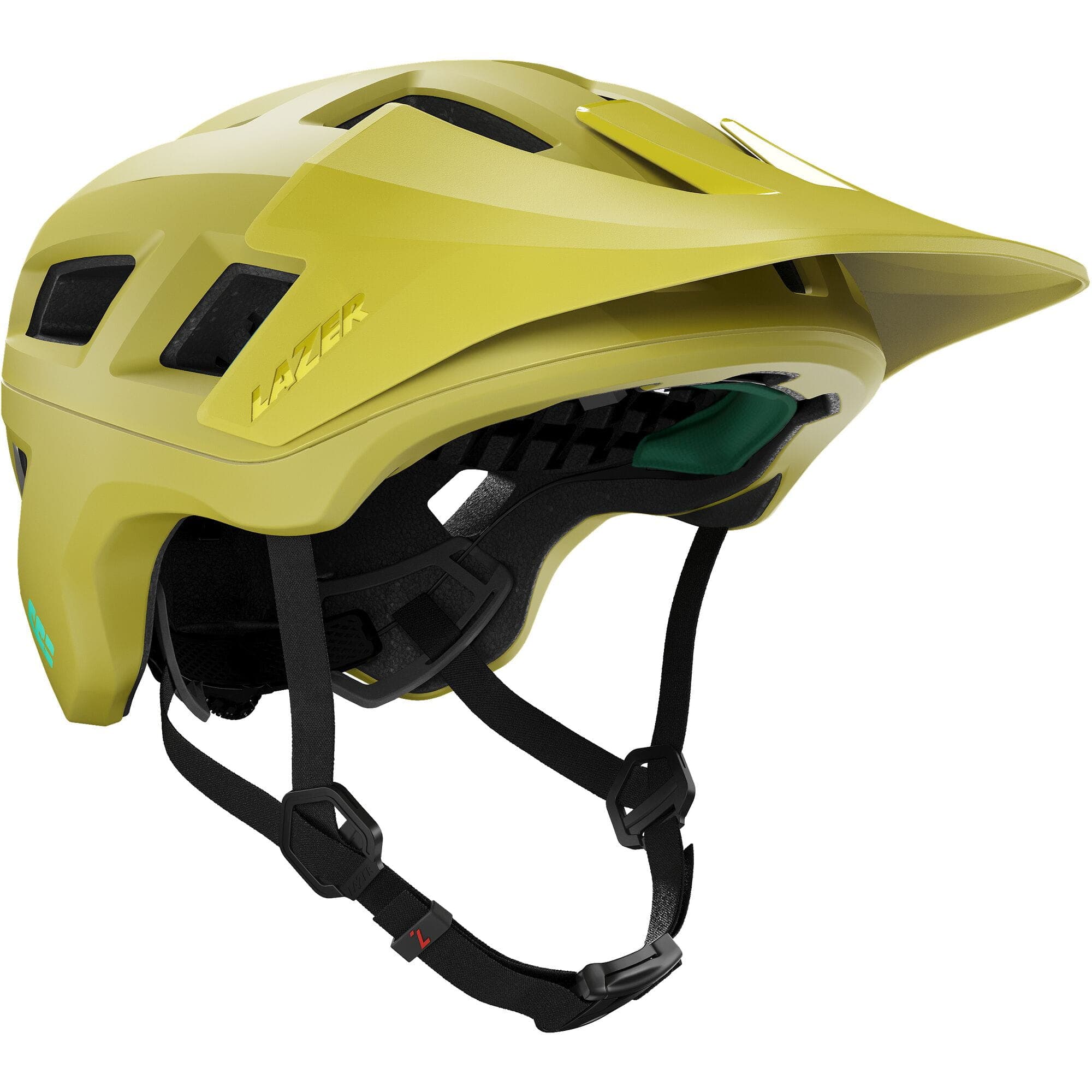 Lazer Coyote KinetiCore Helmet; Matt Green Tea; Small