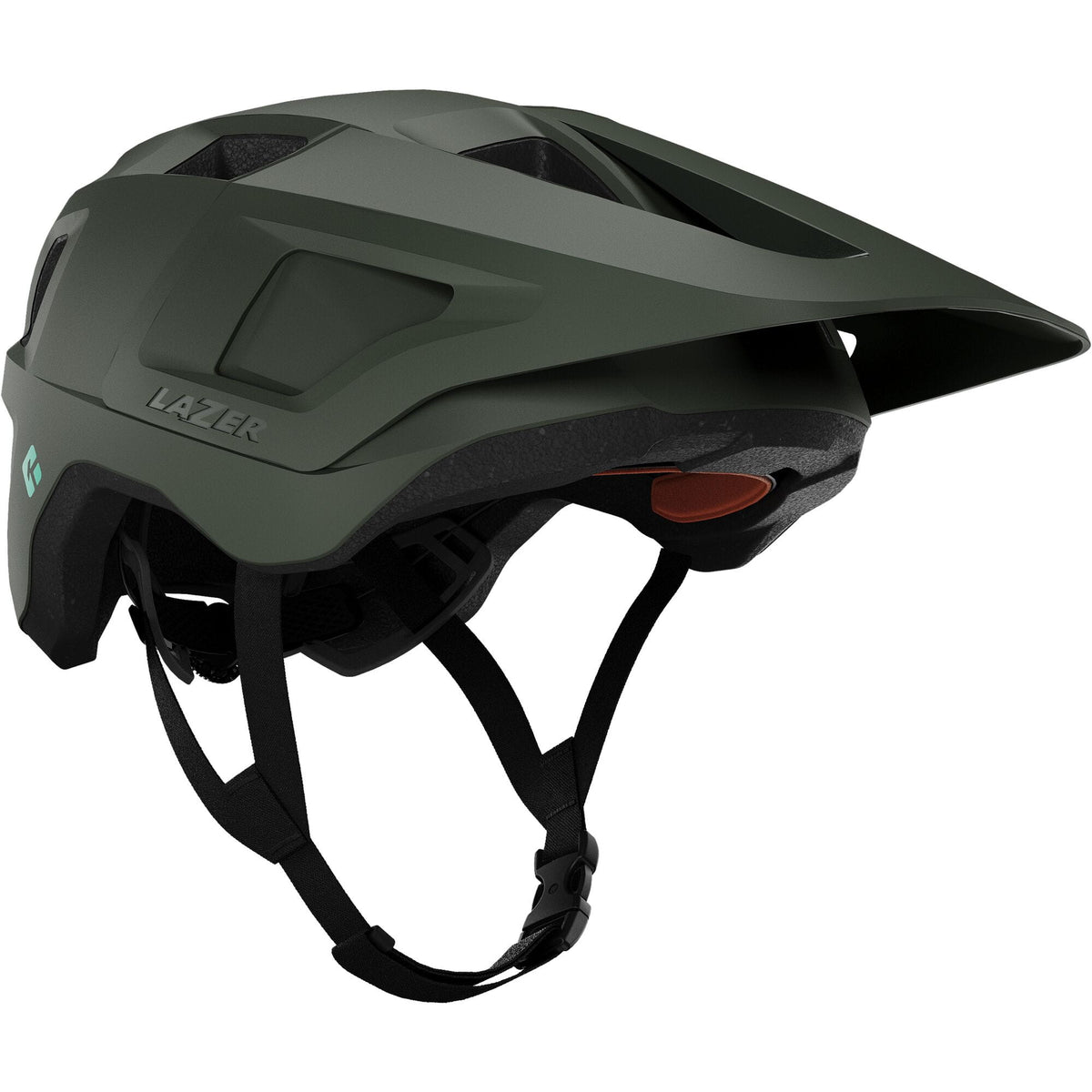 Lazer Lupo KinetiCore Helmet; Matt Willow Green; Uni-Adult