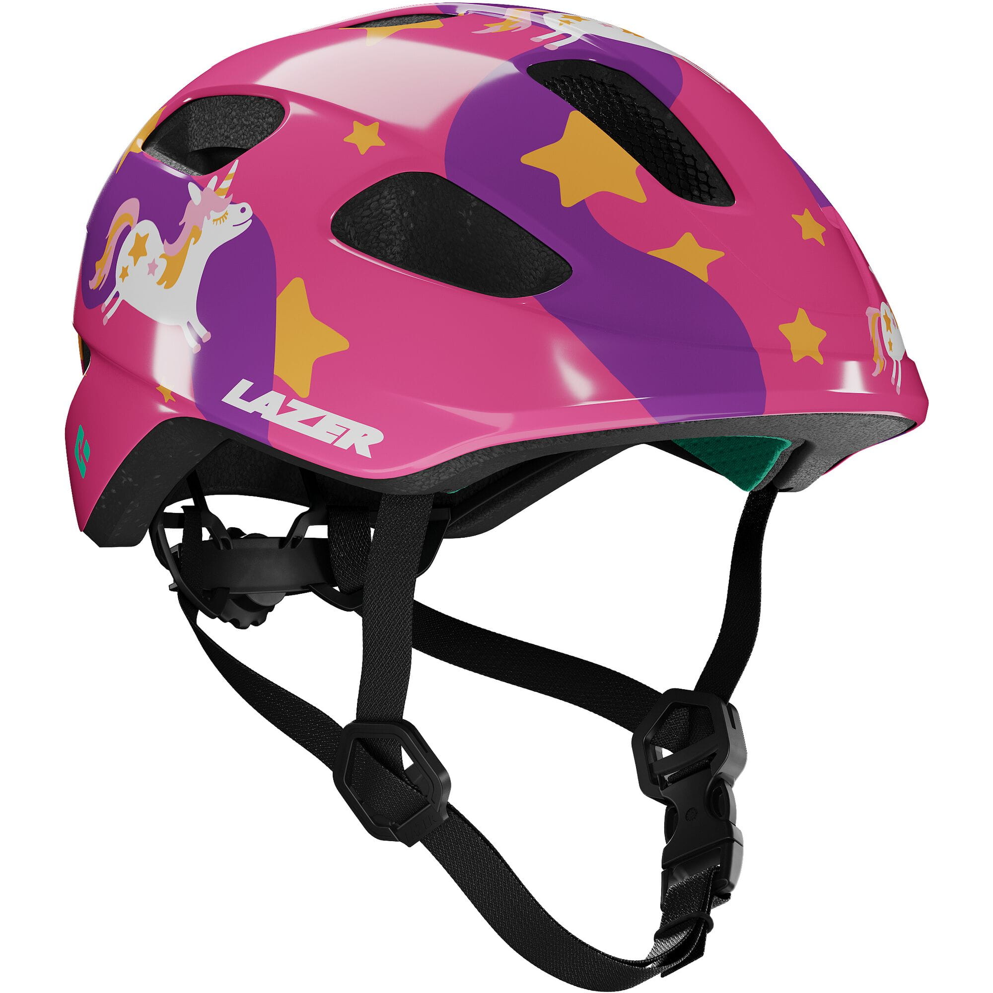 Lazer PNut 2.0 KinetiCore Helmet; Purple Pony; Uni-Kids