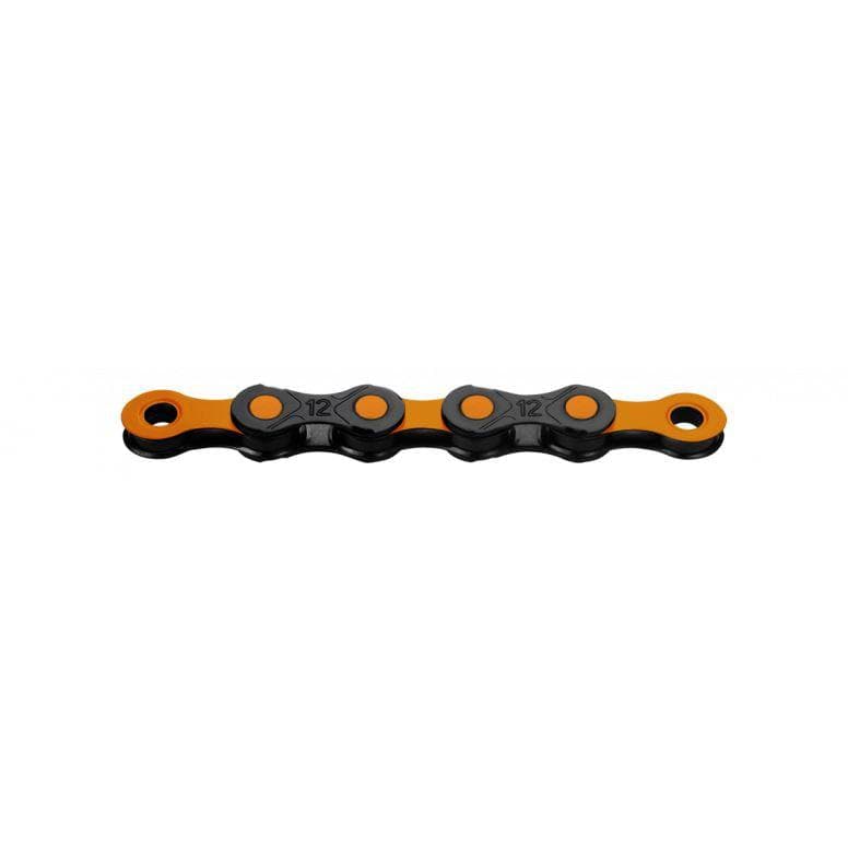 KMC DLC 12 Chain 118L - Black/Orange - 118L