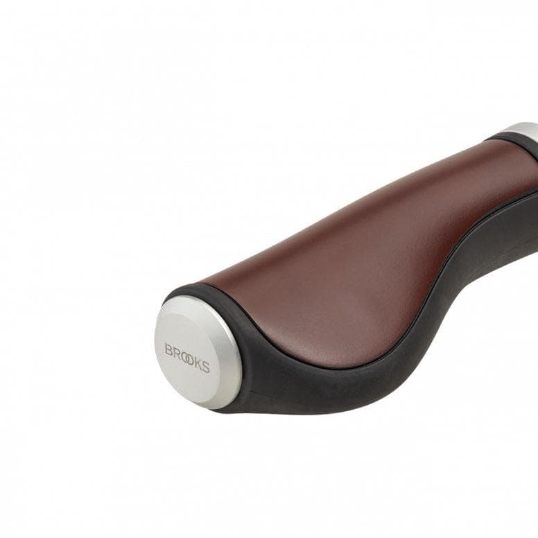 Brooks Grips Ergonomic 130/130 Brown Leisure Grips