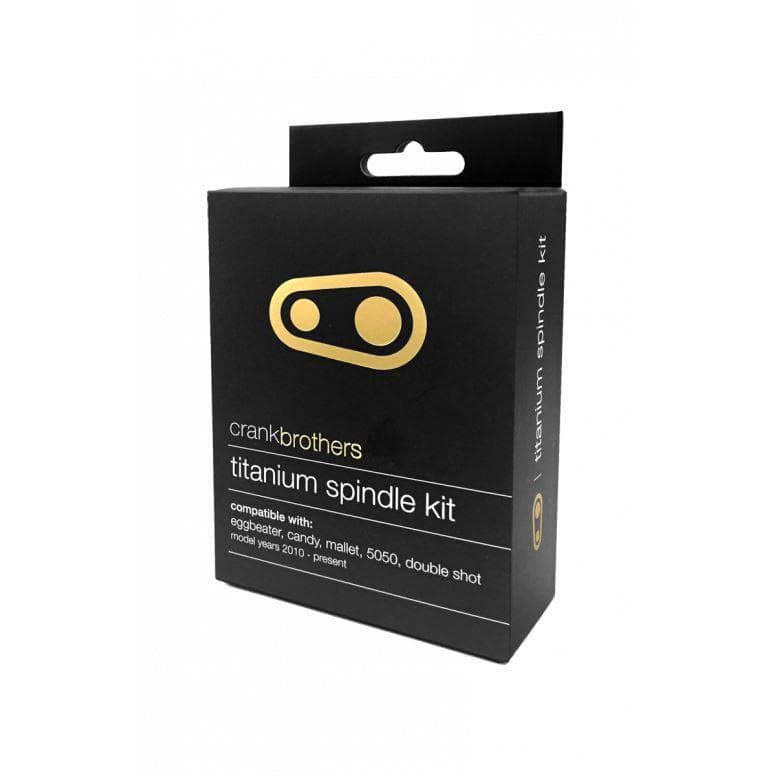 Crankbrothers Ti Spindle Kit - Silver/Black