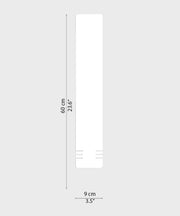 DYEDBRO Downtube Protector - Clear / Matte
