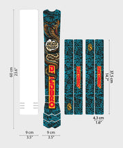 DYEDBRO MTB Frame Protection - RRR x DYEDBRO - Colour