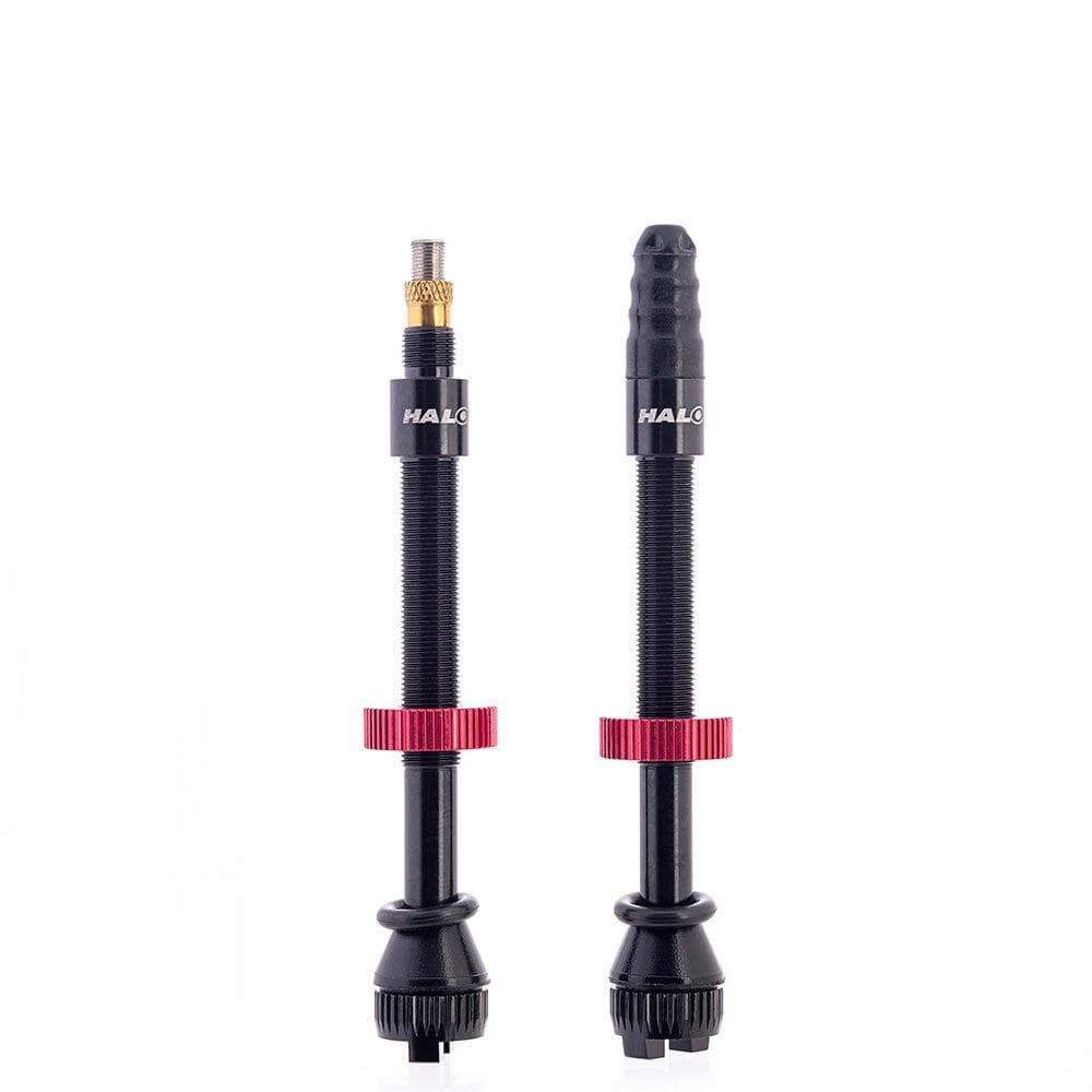 Halo Hi Flow Tubeless Valves Black 60mm